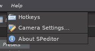 Help menu