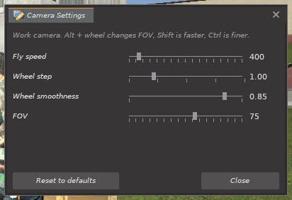 Camera Settings