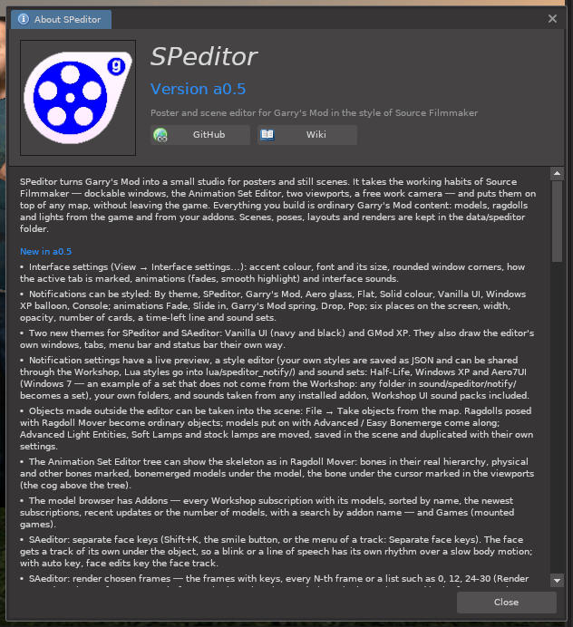 About SPeditor